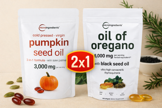 Oil of Oregano + Pumpkin : Abdomen plano y cuerpo limpio