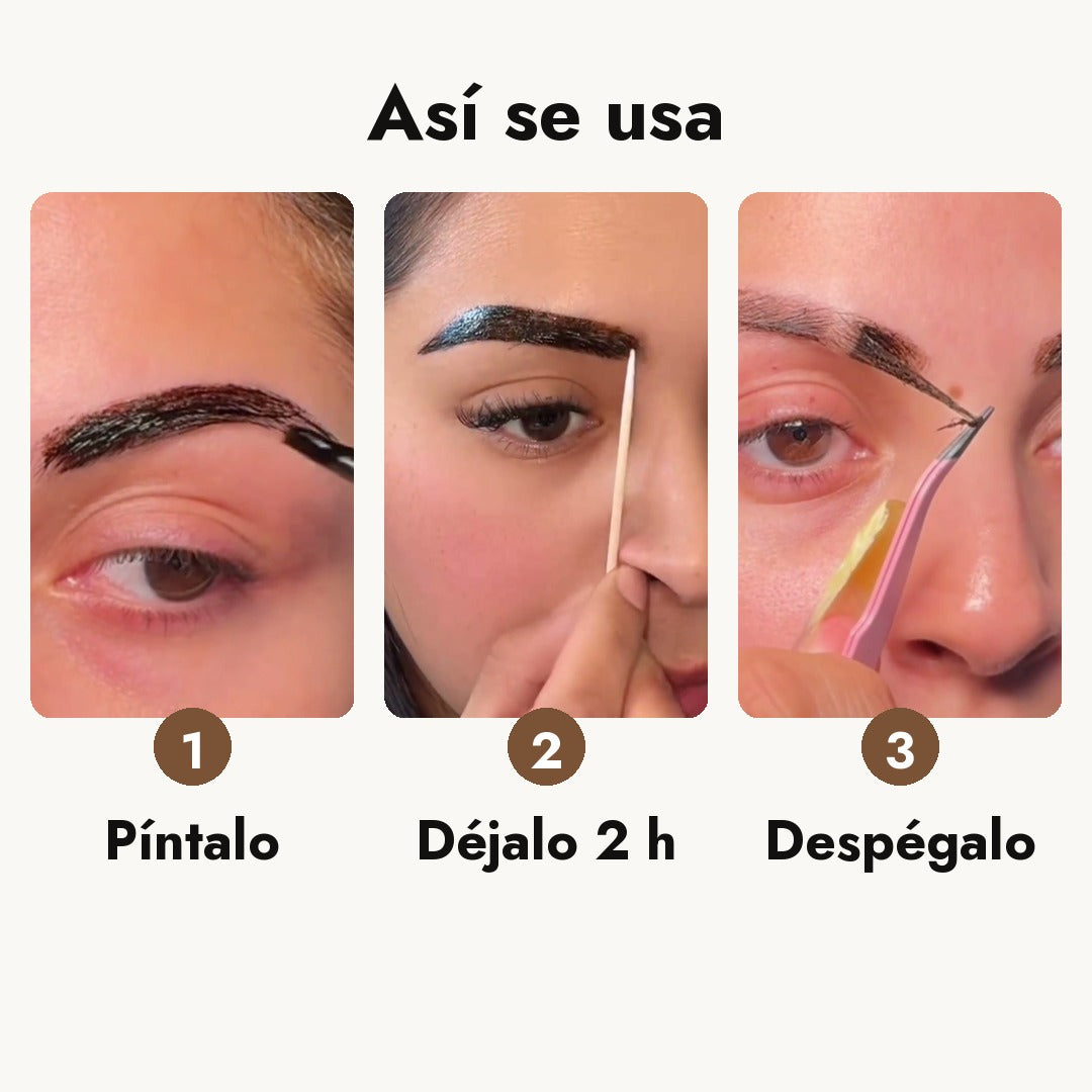 Browlia · Gel de cejas efecto tatuaje
